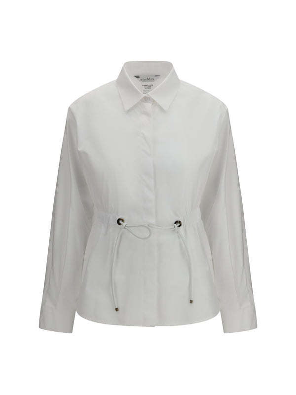 Max Mara 100% Cotton shirt in white