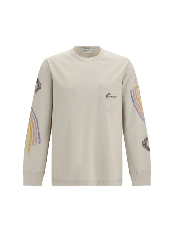 Golden Goose 100% Cotton sweatshirt in beige
