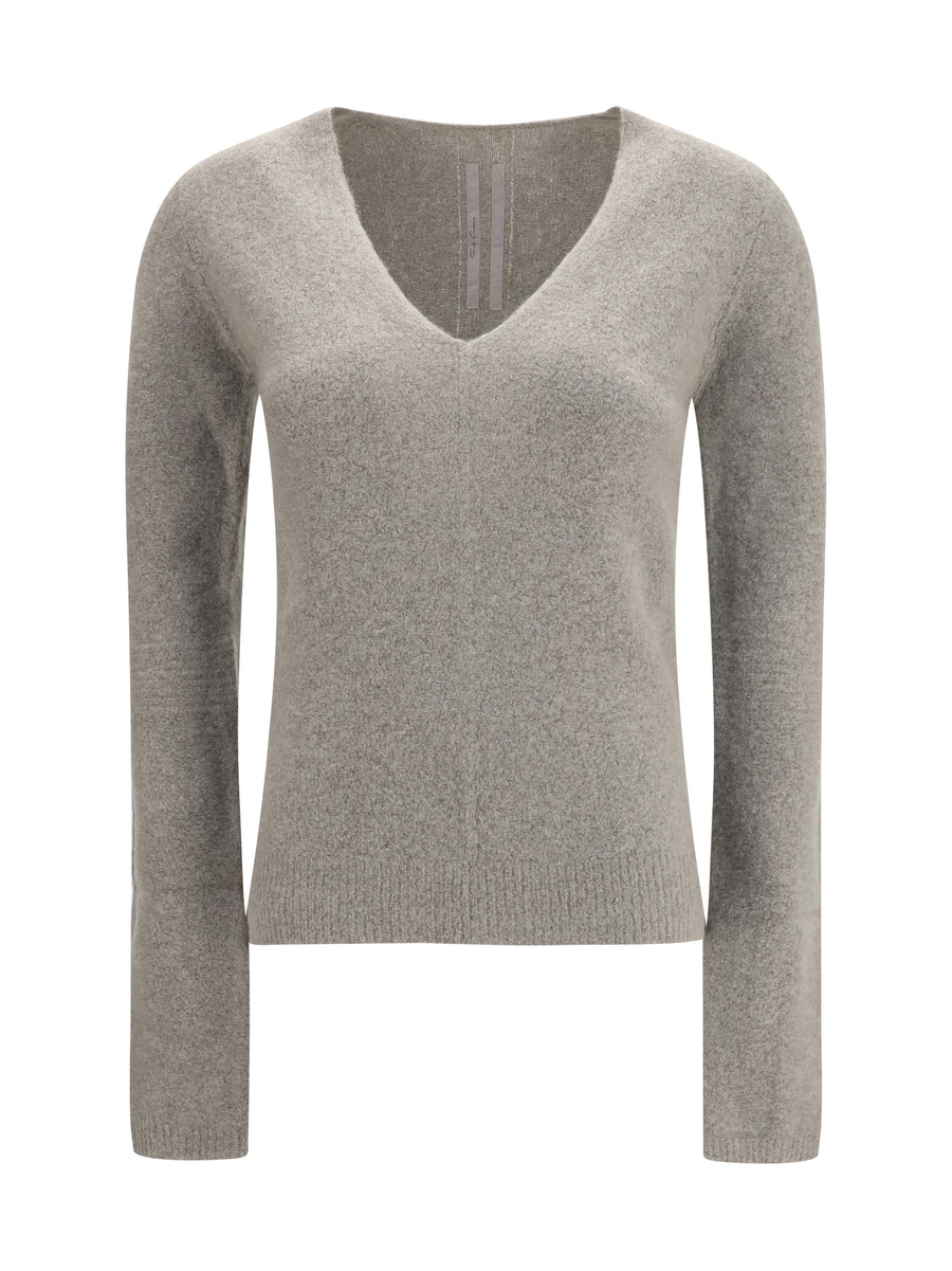 Rick Owens 80% Cashmere sweater in gray