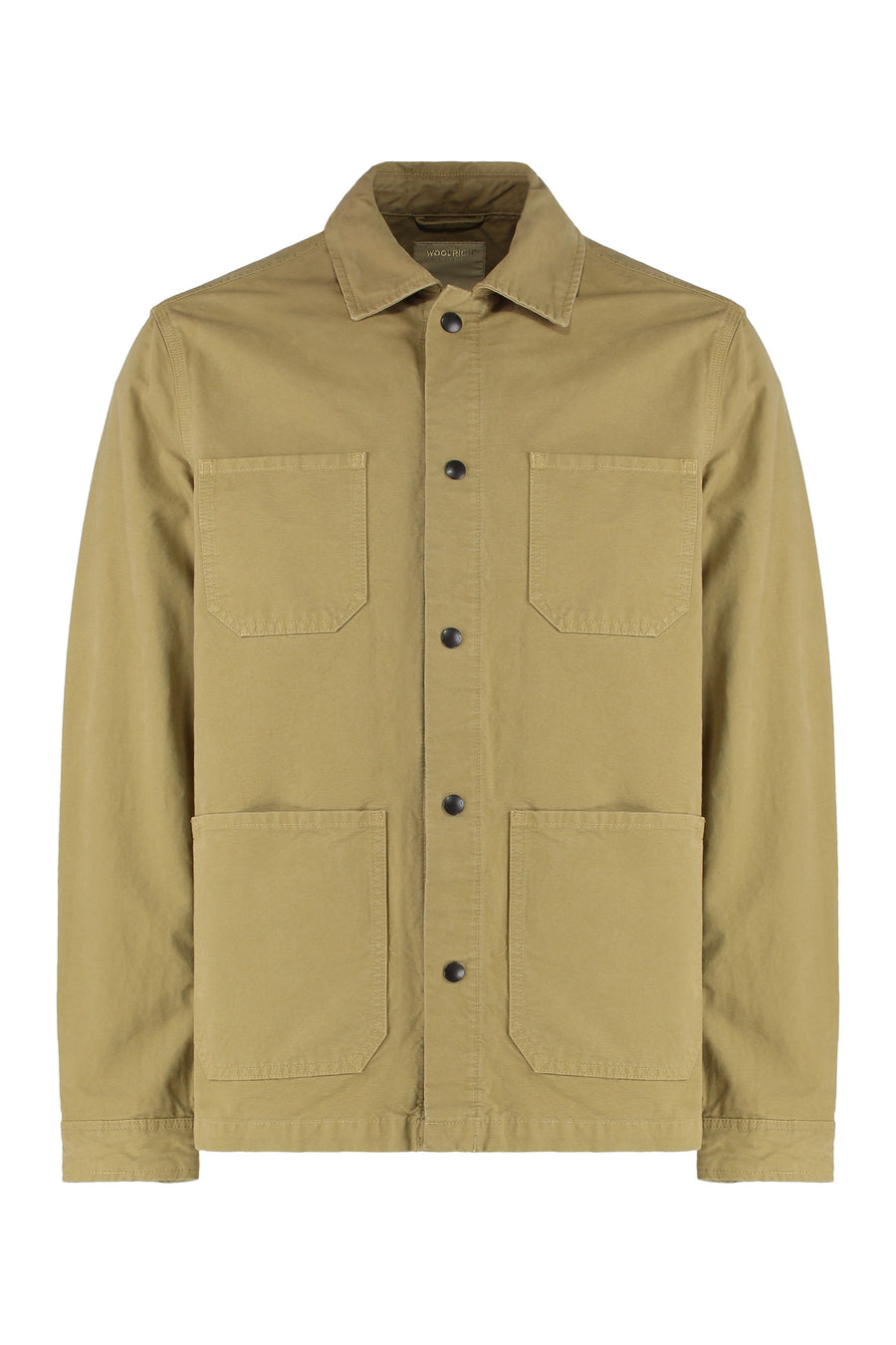 Cotton Overshirt Green Shirt