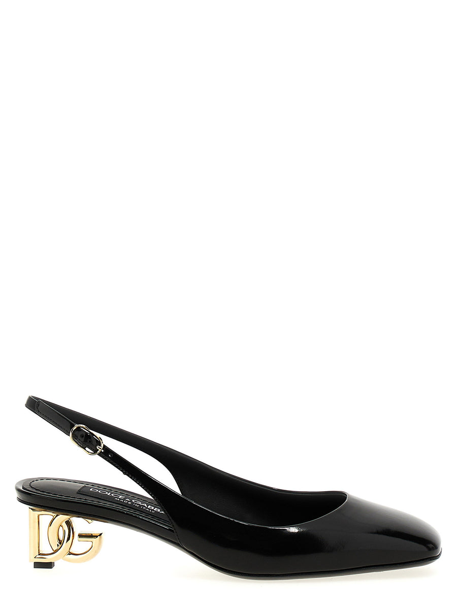 Dolce & Gabbana Jackie Slingback — Black