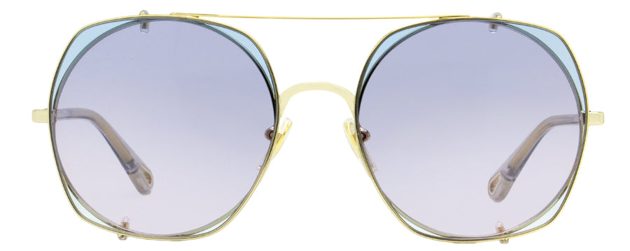 Chloé CH0042S Metal/Plastic (Acetate) sunglasses in gold
