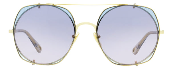 Chloé CH0042S Metal/Plastic (Acetate) sunglasses in gold