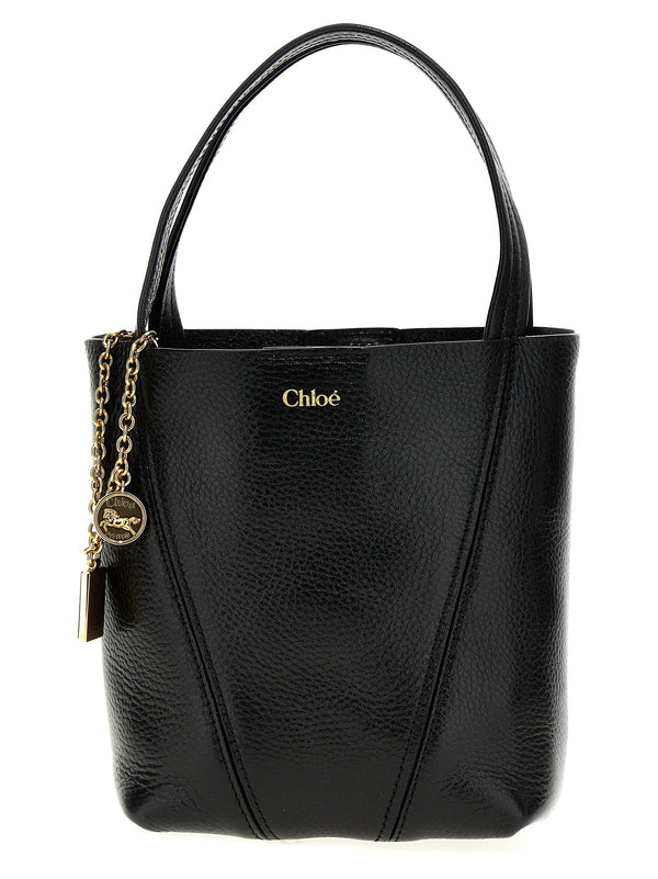 Chloé حقيبة سبين كتف — أسود