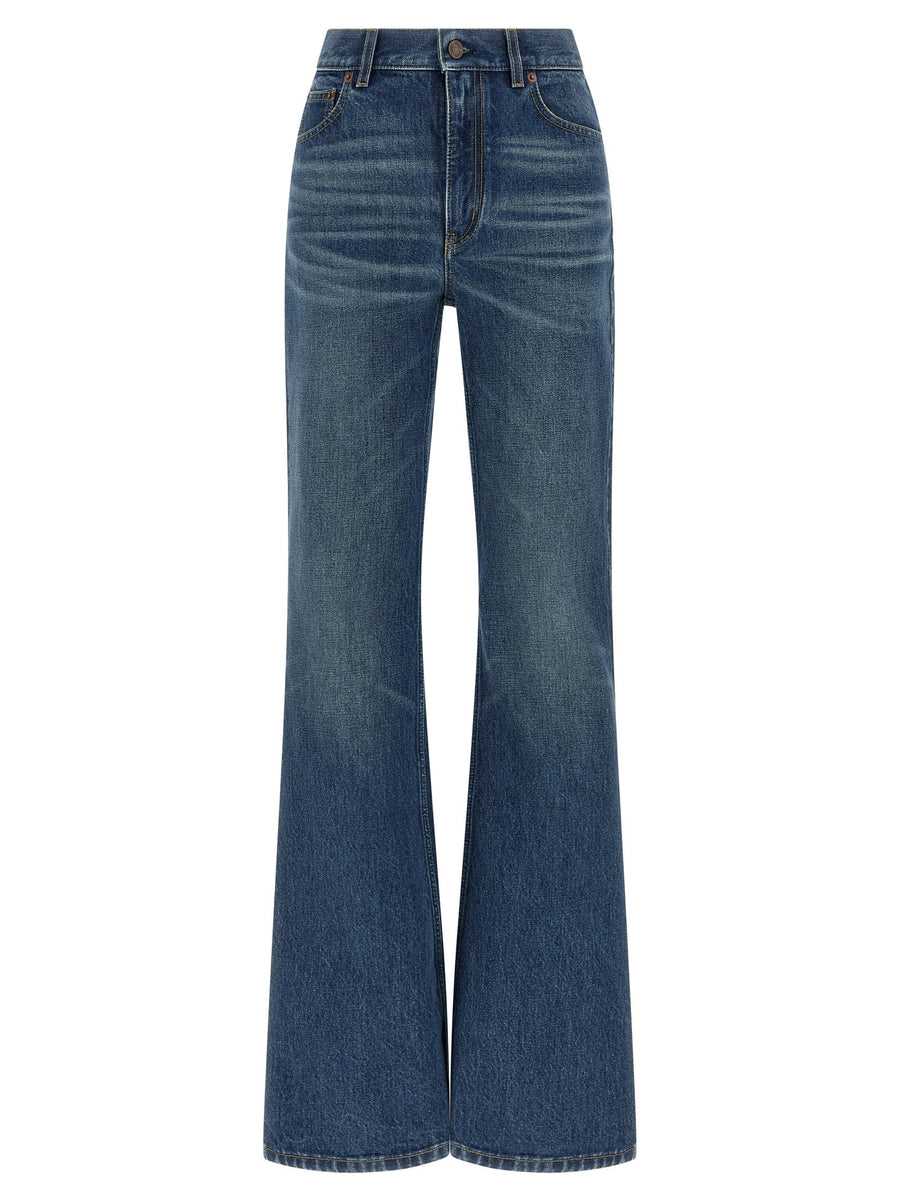 Chloé Palazzo Jeans — Blue