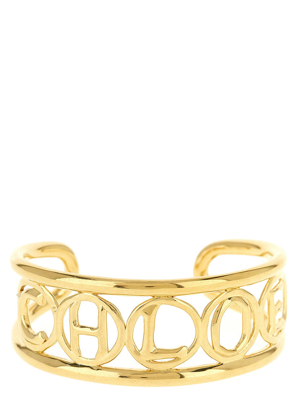 Chloé Script Bracelet — gold