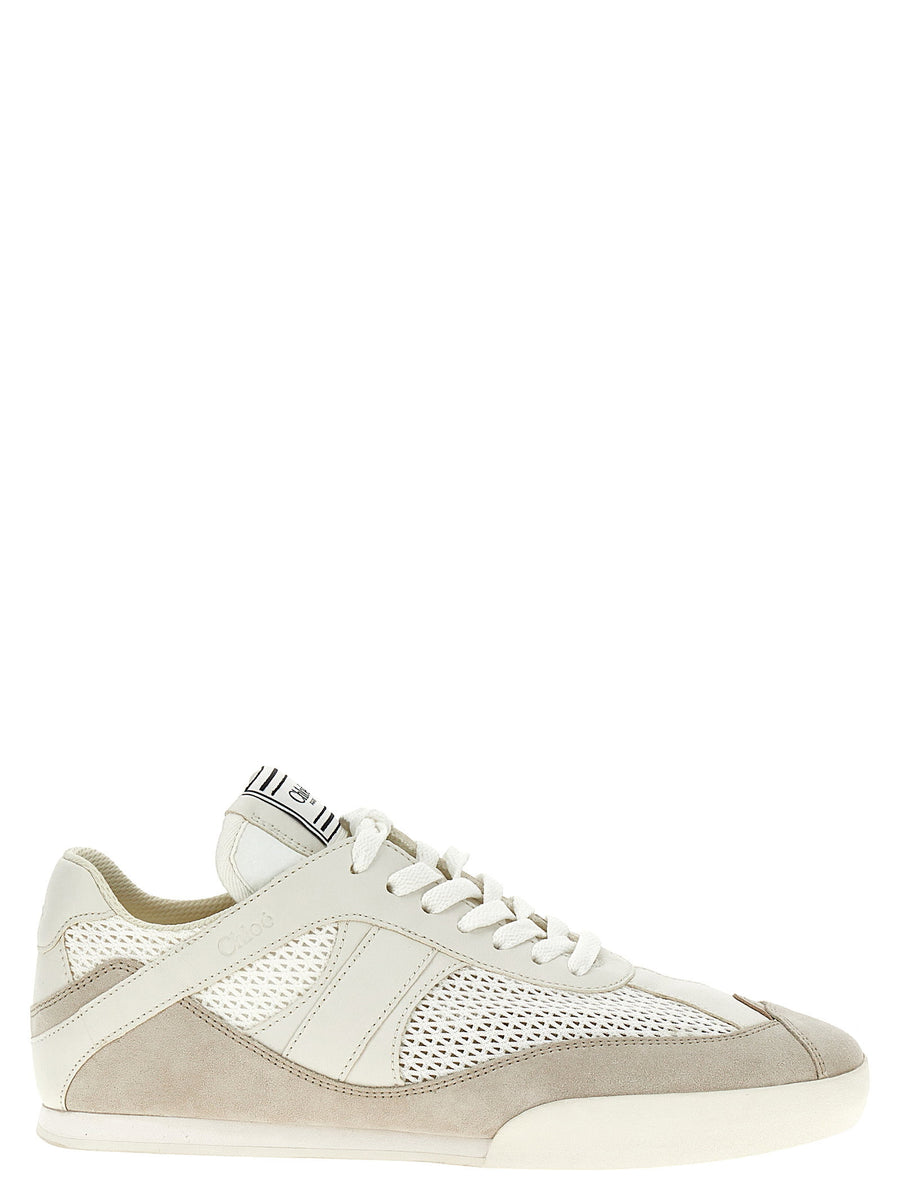 Chloé Kick Sneaker — Cream