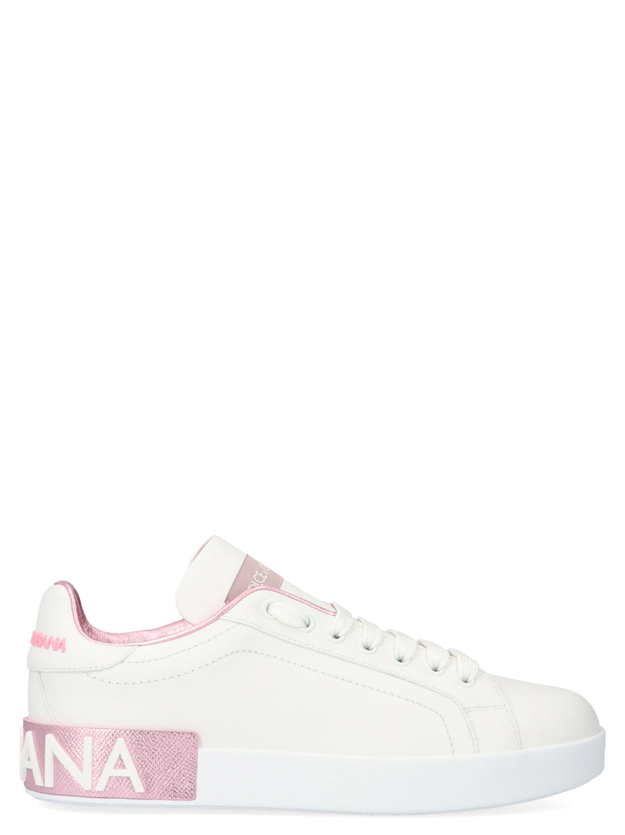 Dolce & Gabbana Portofino Sneaker — White
