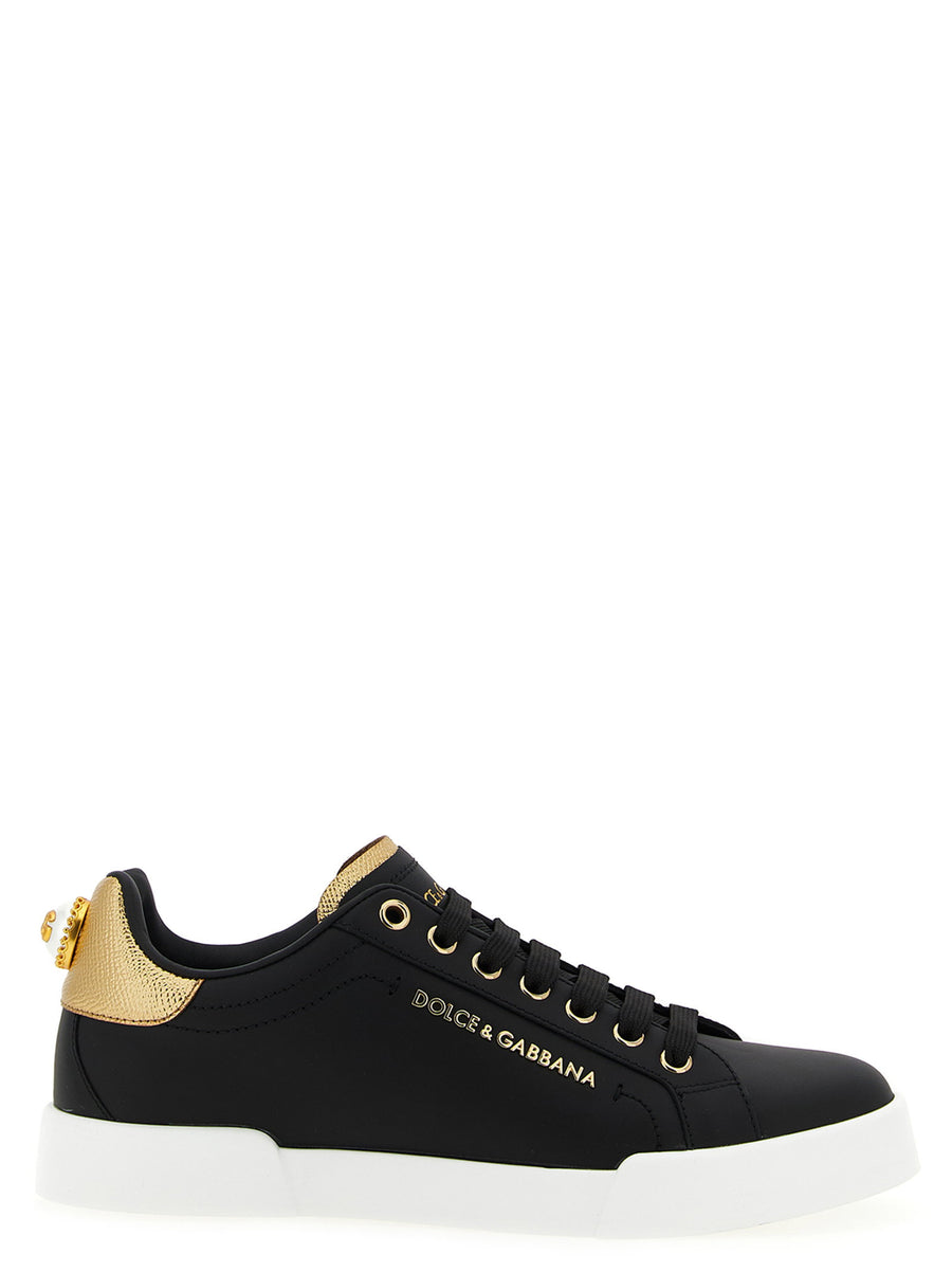 Dolce & Gabbana Portofino Sneaker — Black