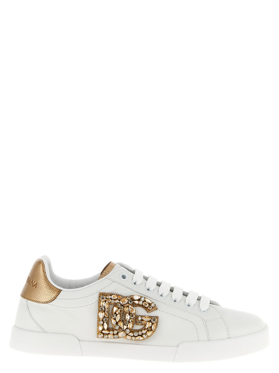 Dolce & Gabbana Portofino Sneaker — White