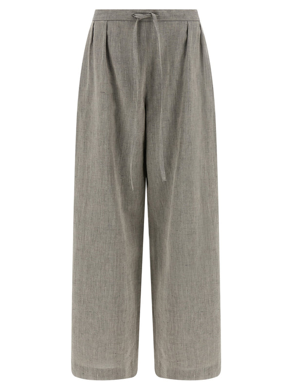 Loulou De Saison Clark Trousers — Gray