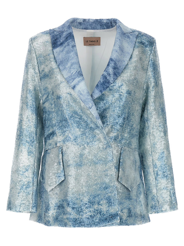 Le Twins blazer in blue