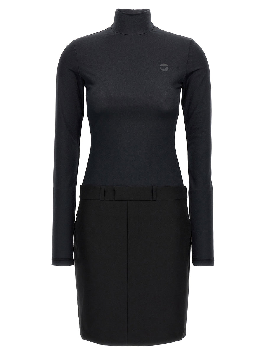Coperni Hybrid Dress — Black