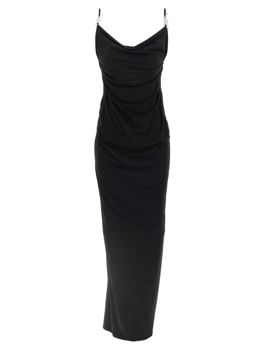 Coperni Washing Clip Gala Dress — Black