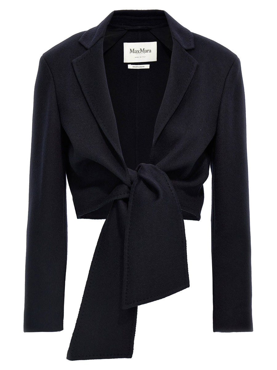 Max Mara Corone Jacket — Black