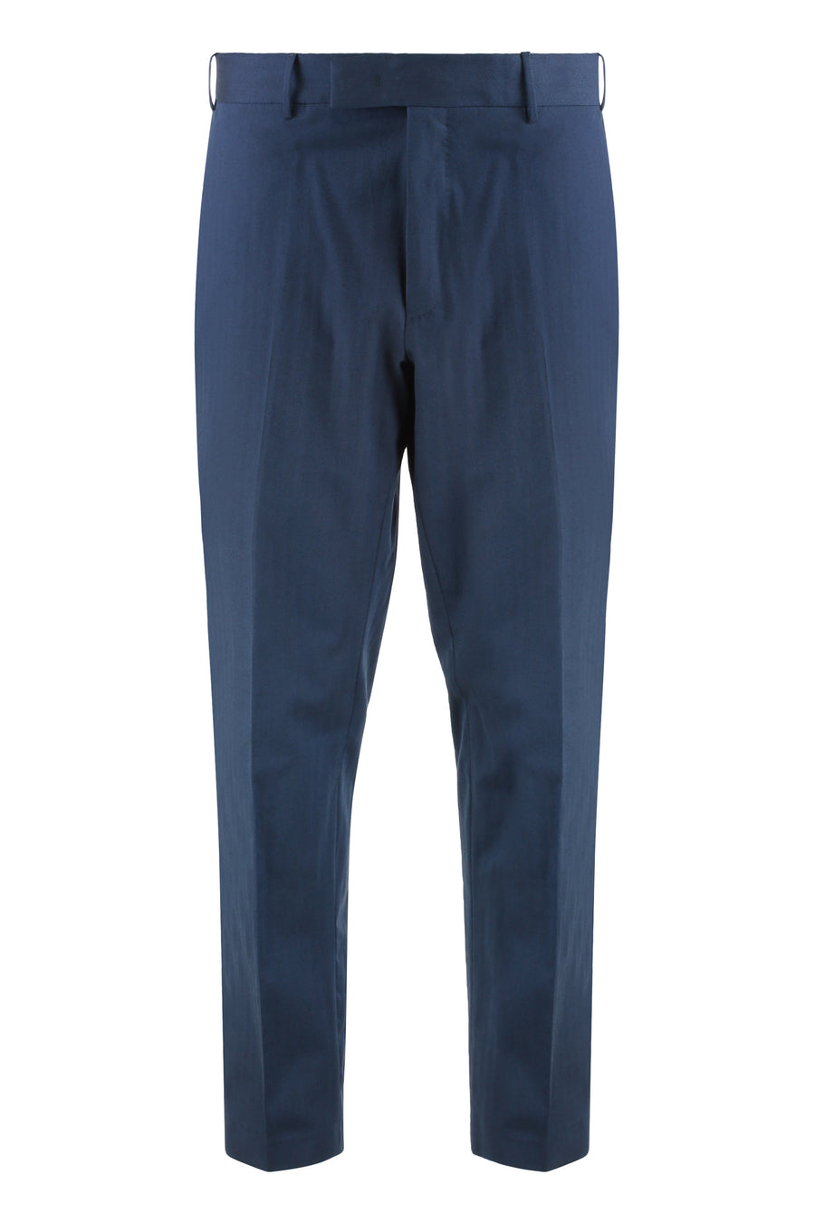 Trousers Silkochino Blue Silk Chinos