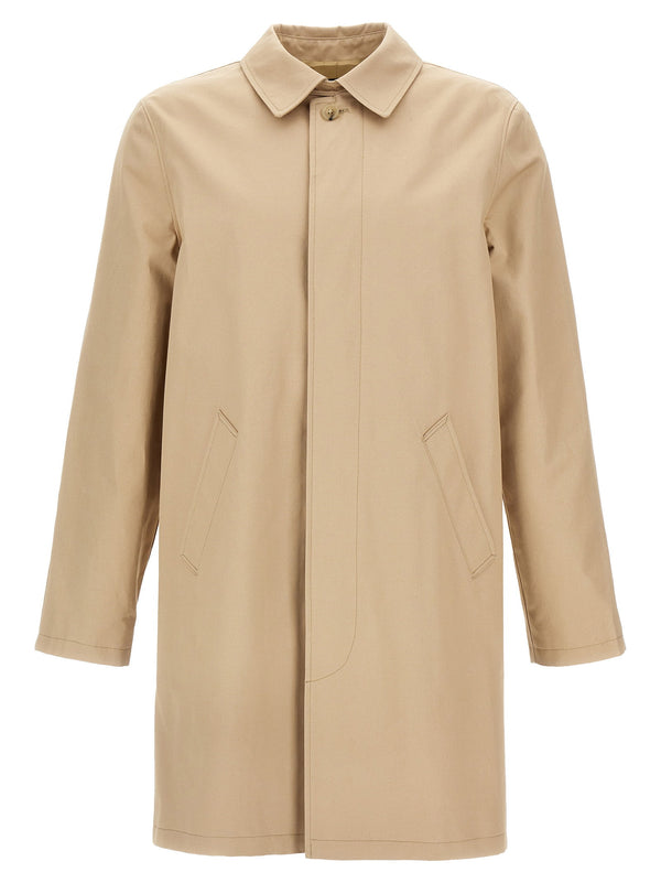 معطف ترنش A.p.c. ماك فيل معطف — بيج