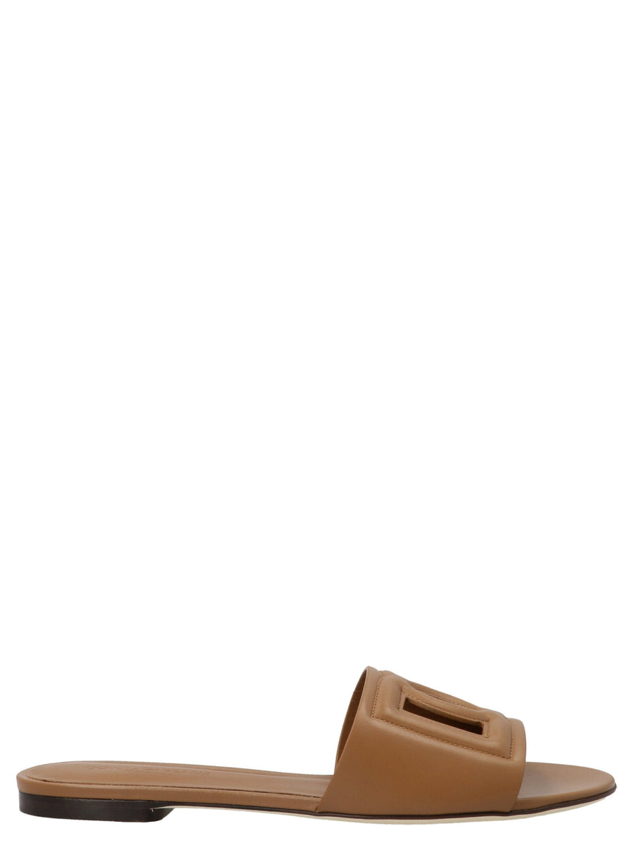 Dolce & Gabbana Slide — Tan