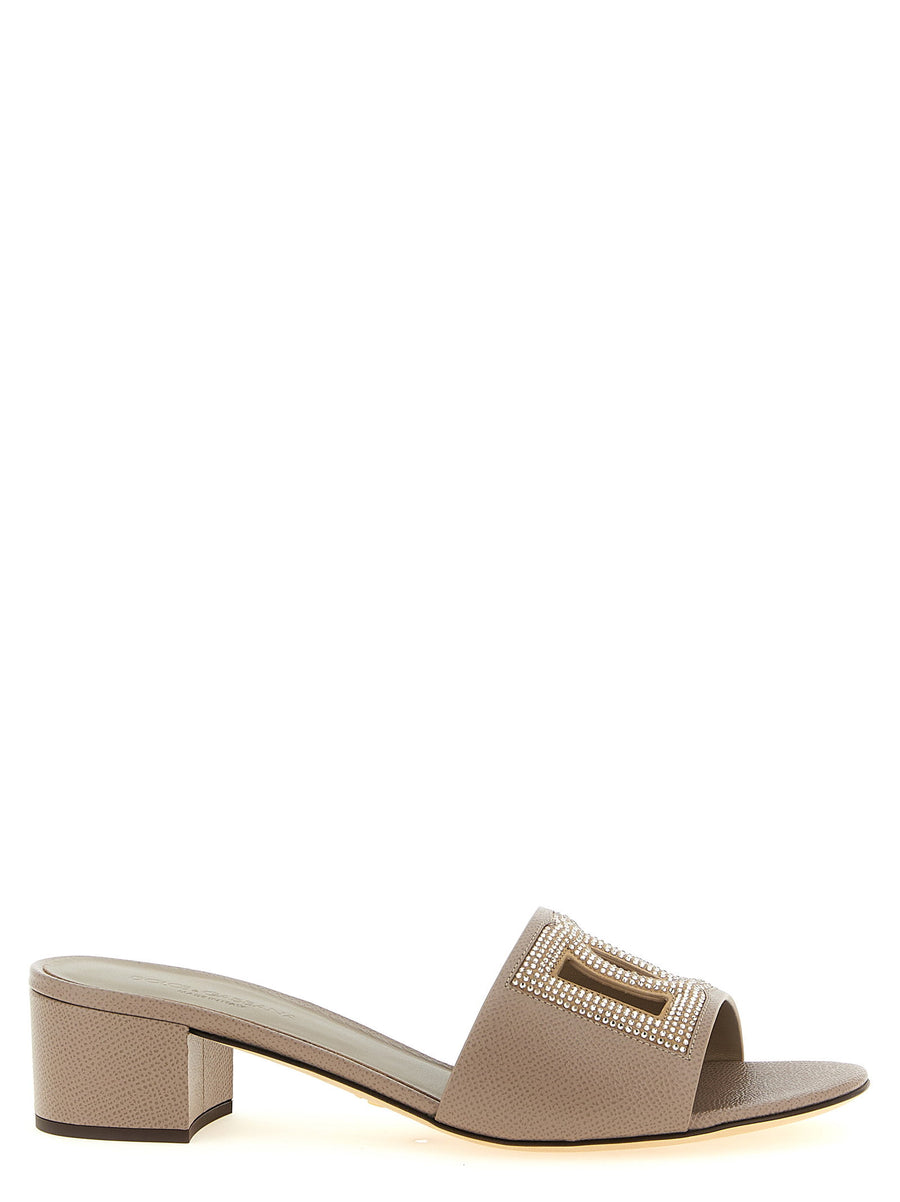 Dolce & Gabbana Mules — Taupe