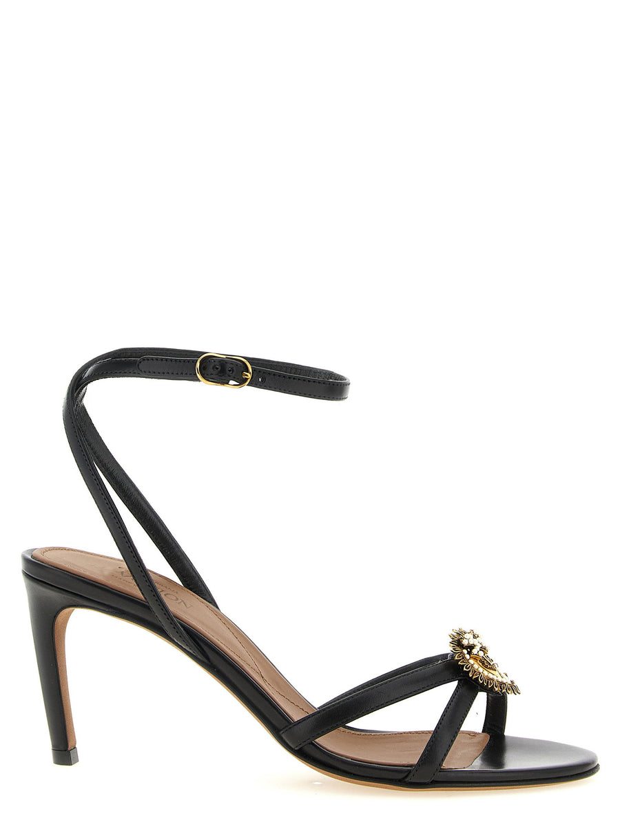 Dolce & Gabbana Heel Sandal — Black