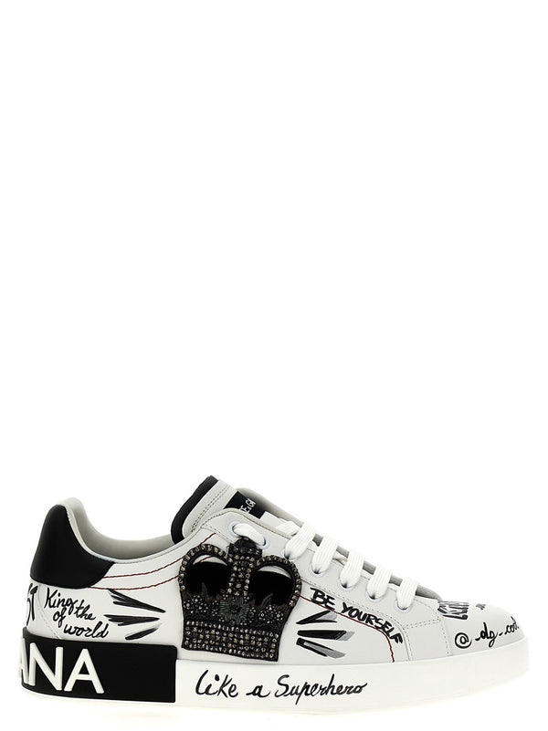 Dolce & Gabbana Portofino Sneaker — White