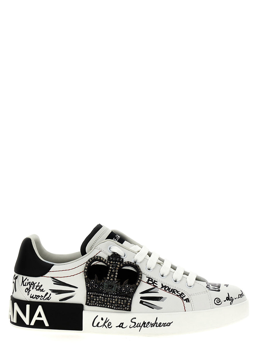 Dolce & Gabbana Portofino Sneaker — White