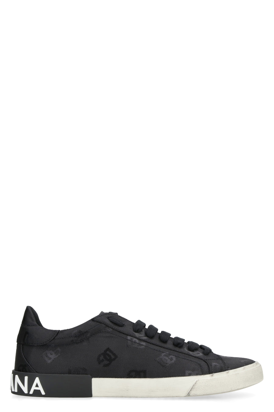 Portofino Low-Top Sneakers Black Polyamide Trainers