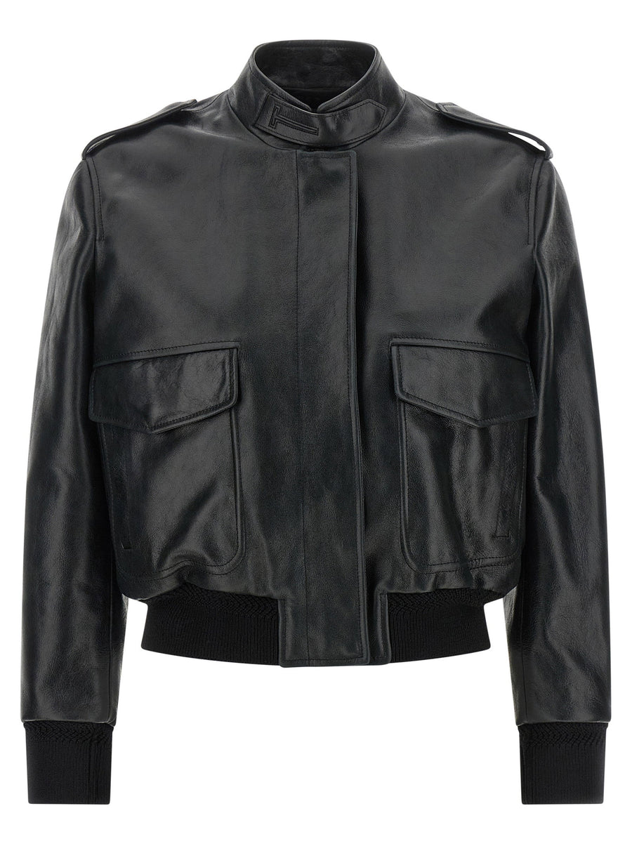 Tom Ford Aviator Jacket — Black