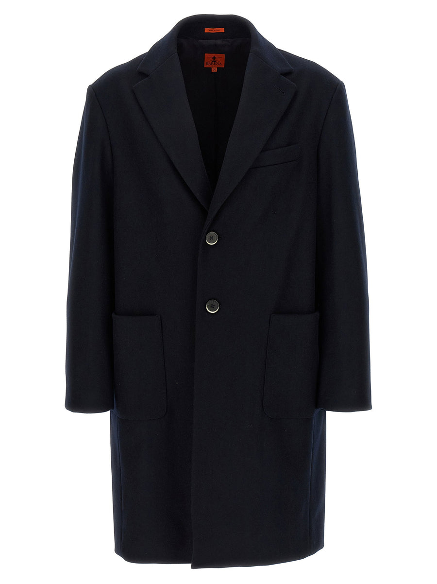 Barena Baron Coat — Black