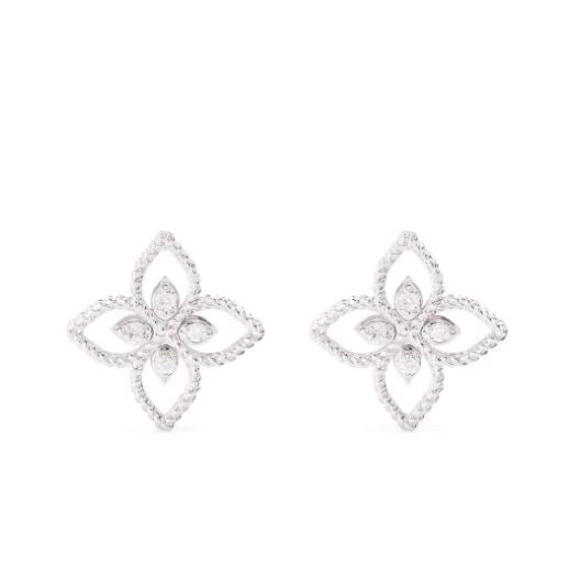 Roberto Coin 18kt white gold earrings in white
