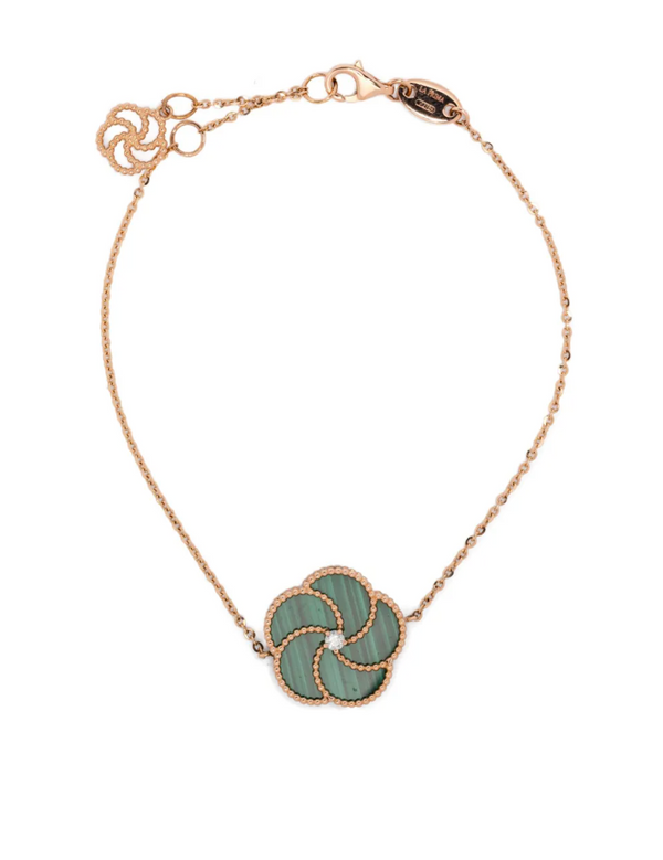 La Prima Gioielli 18kt Rose Gold bracelet in green