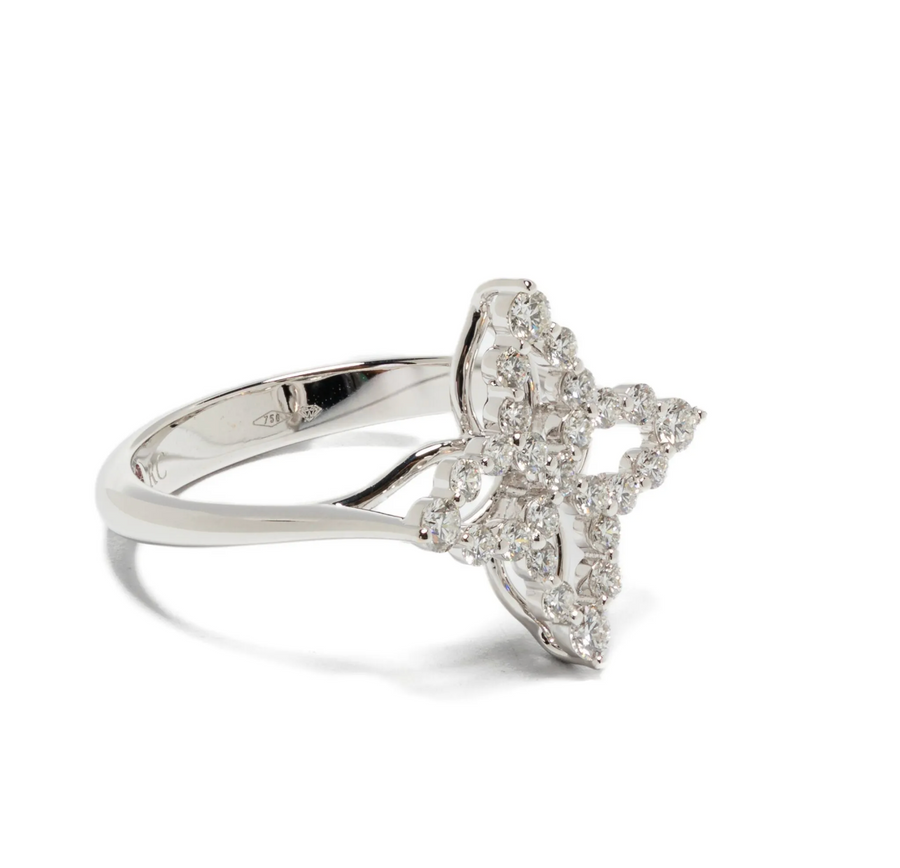 Roberto Coin 18kt White Gold 100% ring in white