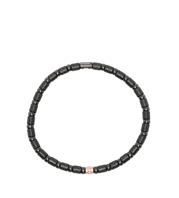 Roberto Demeglio 18kt rose gold bracelet in black
