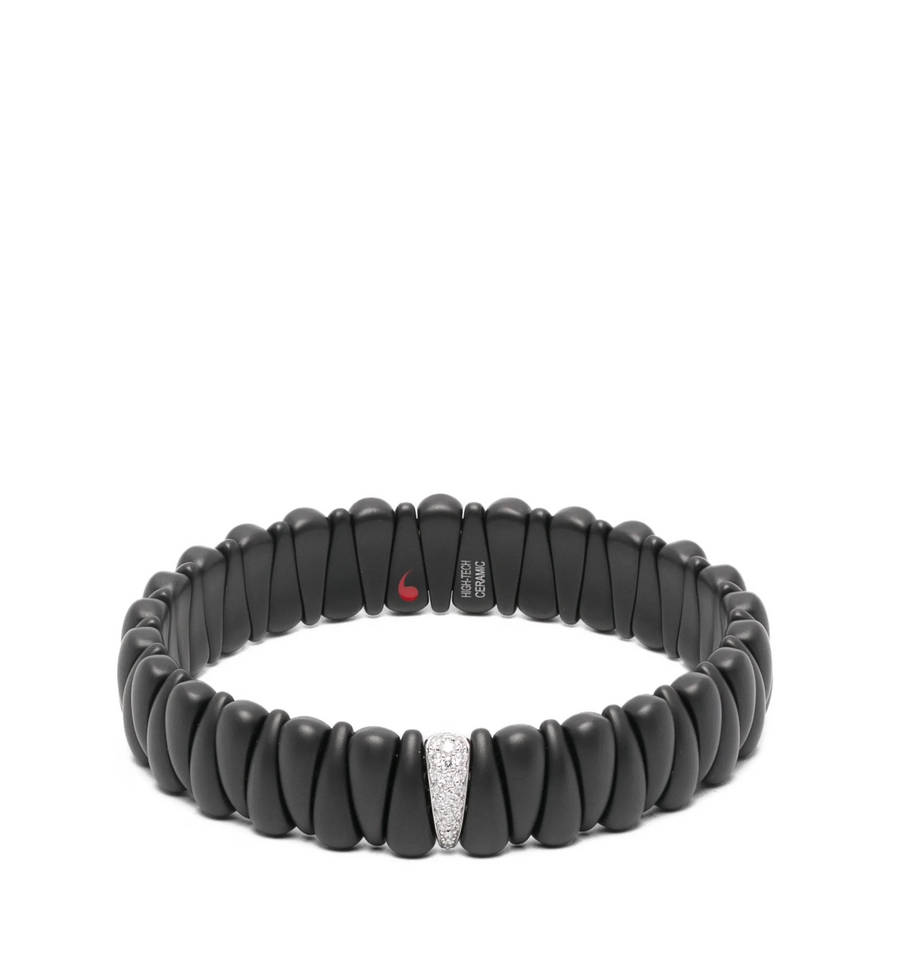 Roberto Demeglio Ceramic bracelet in black