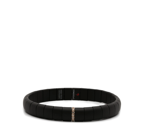 Roberto Demeglio 18kt Rose Gold bracelet in black