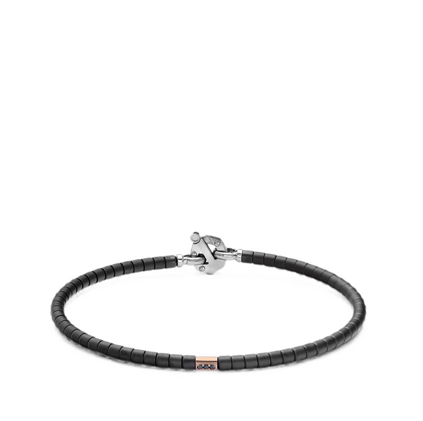 18kt Rose Gold Diamonds Bracelet Ss26 M