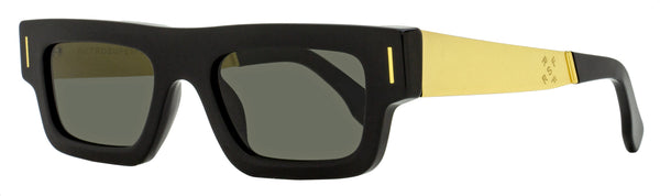 Retrosuperfuture Francis Acetate/Metal sunglasses in black