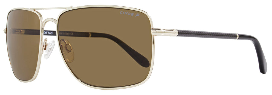 Corsa Enzo Metal/Carbon Fiber sunglasses in gold