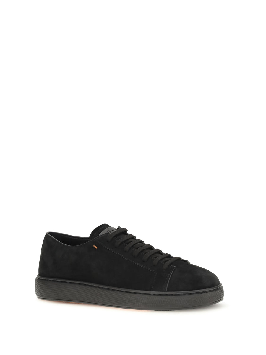 Suede Sneakers Black Trainers