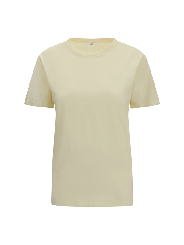 Rier 100% Cotton t-shirt in beige