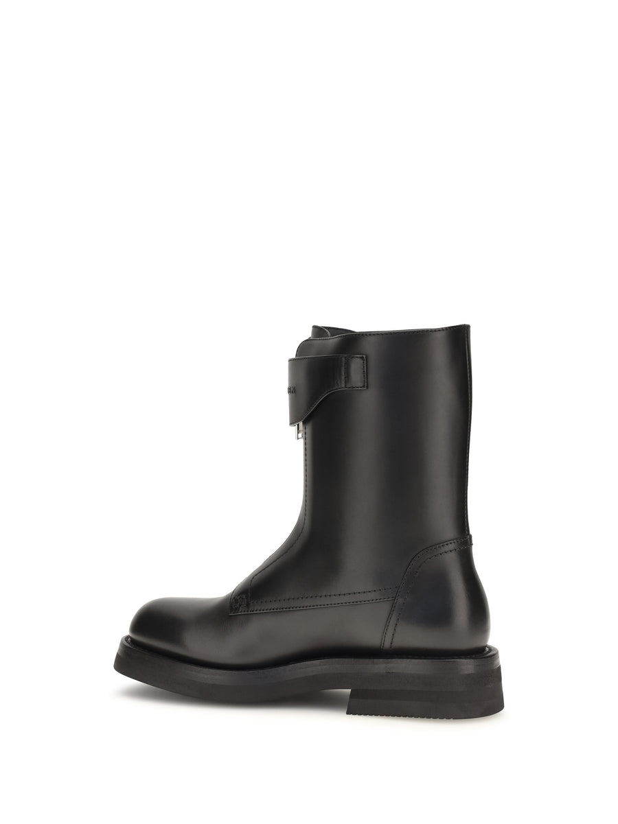 Leather Boots Black