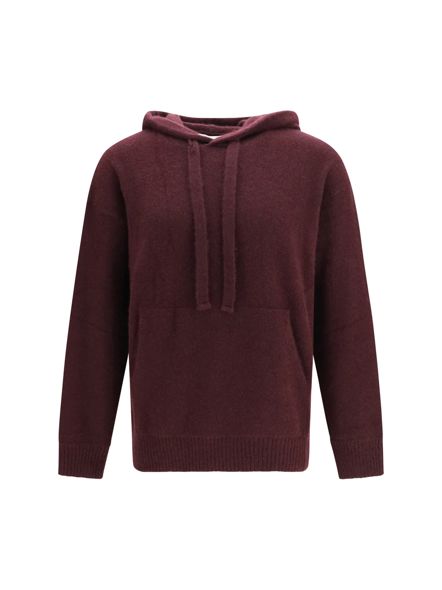 Cashmere And Silk Hooded Sweater Fico