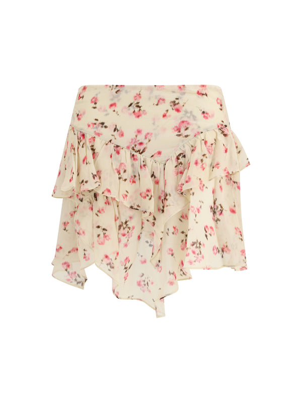 Marant Etoile 100% Viscose skirt in beige