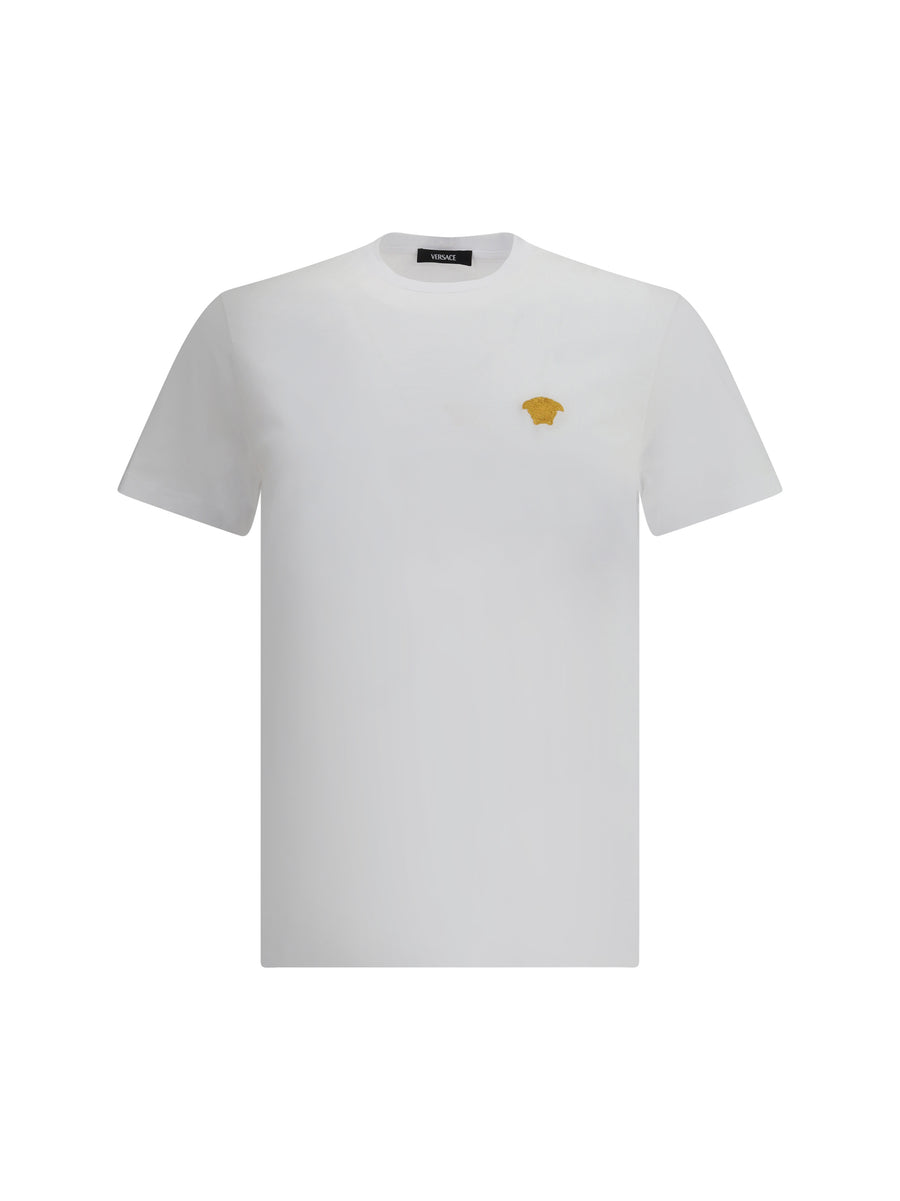 Versace 100% cotton t-shirt in white