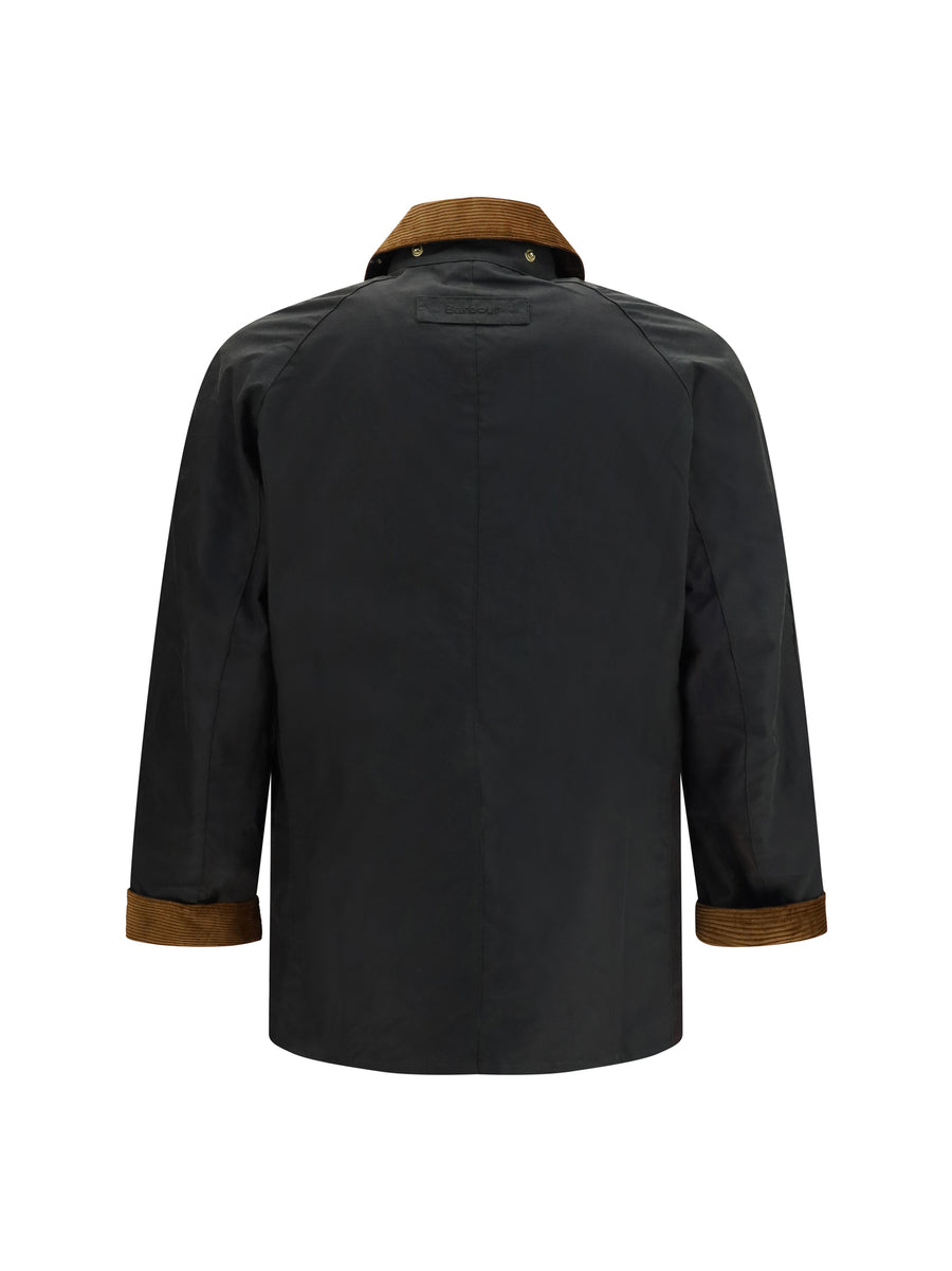 Wax Jacket Ashby Sage Cotton