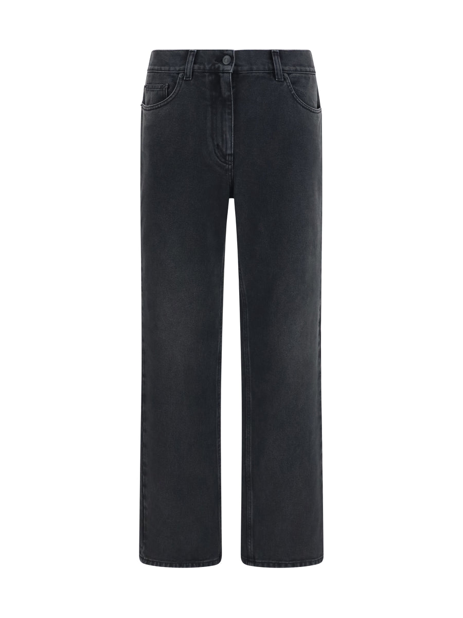 The Row 100% Cotton jeans in black