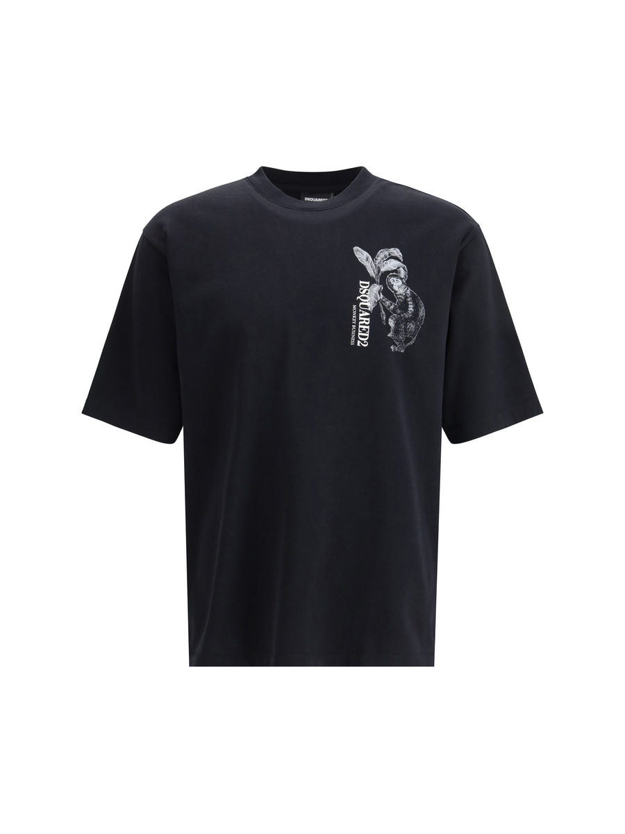 Dsquared2 100% Cotton t-shirt in black
