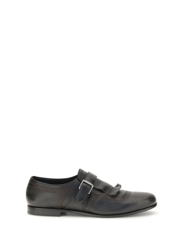 Church'S Upper: 100% calf leather; Sole: 100% rubber loafer in black