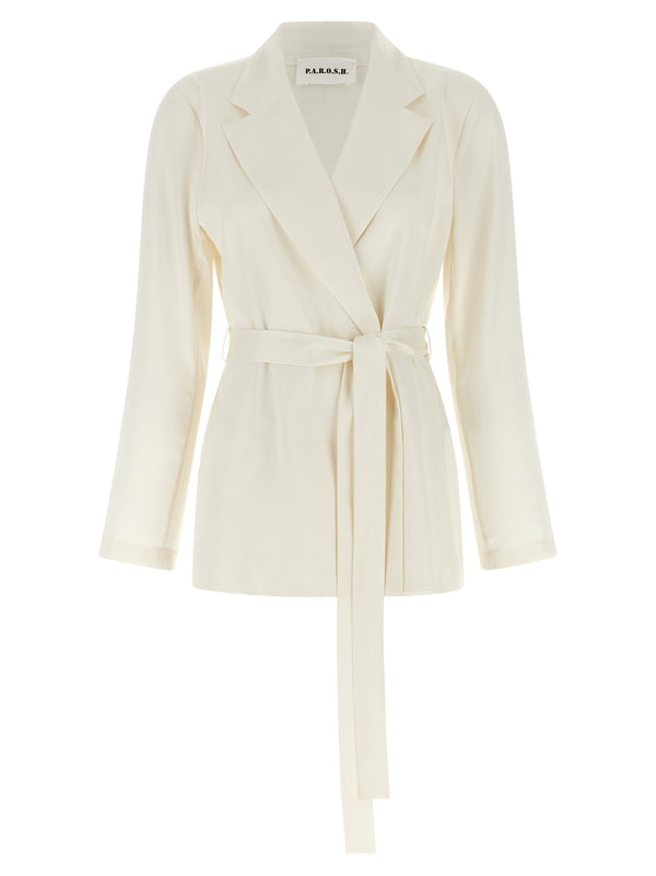 P.A.R.O.S.H. Paky Blazer — Cream