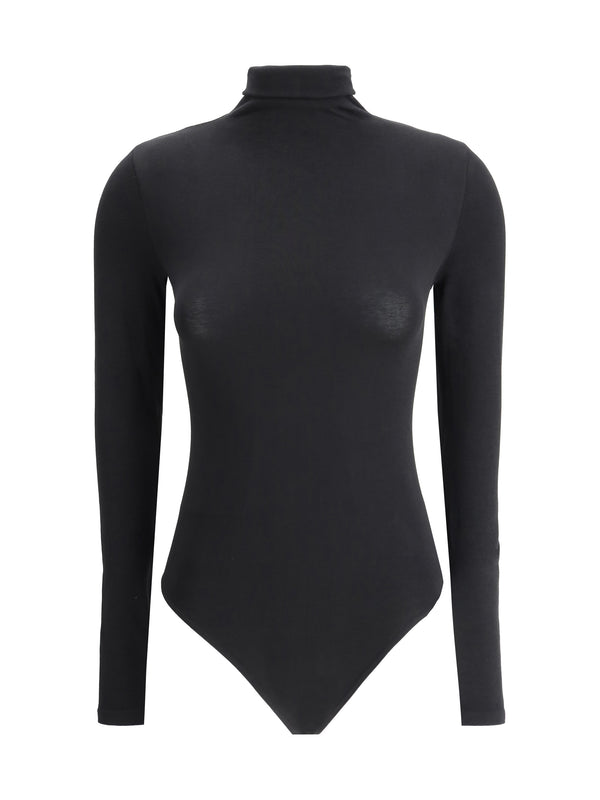 Wolford 48% Cotton bodysuit in black